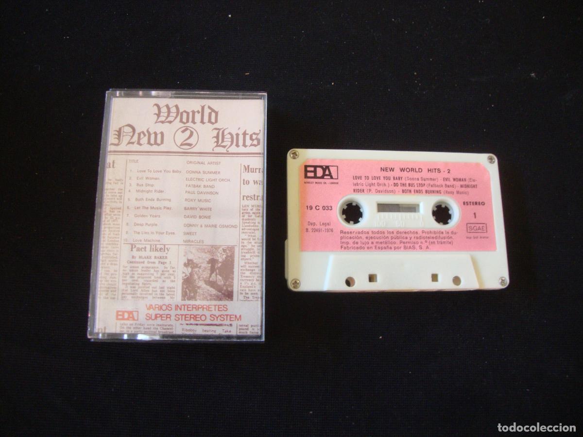 Casetes antiguos: CASETE WORLD NEW HITS 2