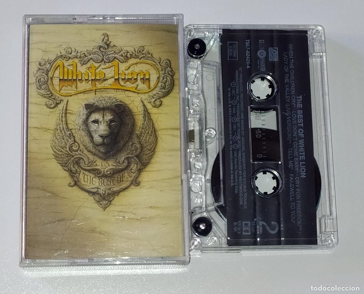 Casetes antiguos: CASSETTE WHITE LION - BEST OF - Foto 1