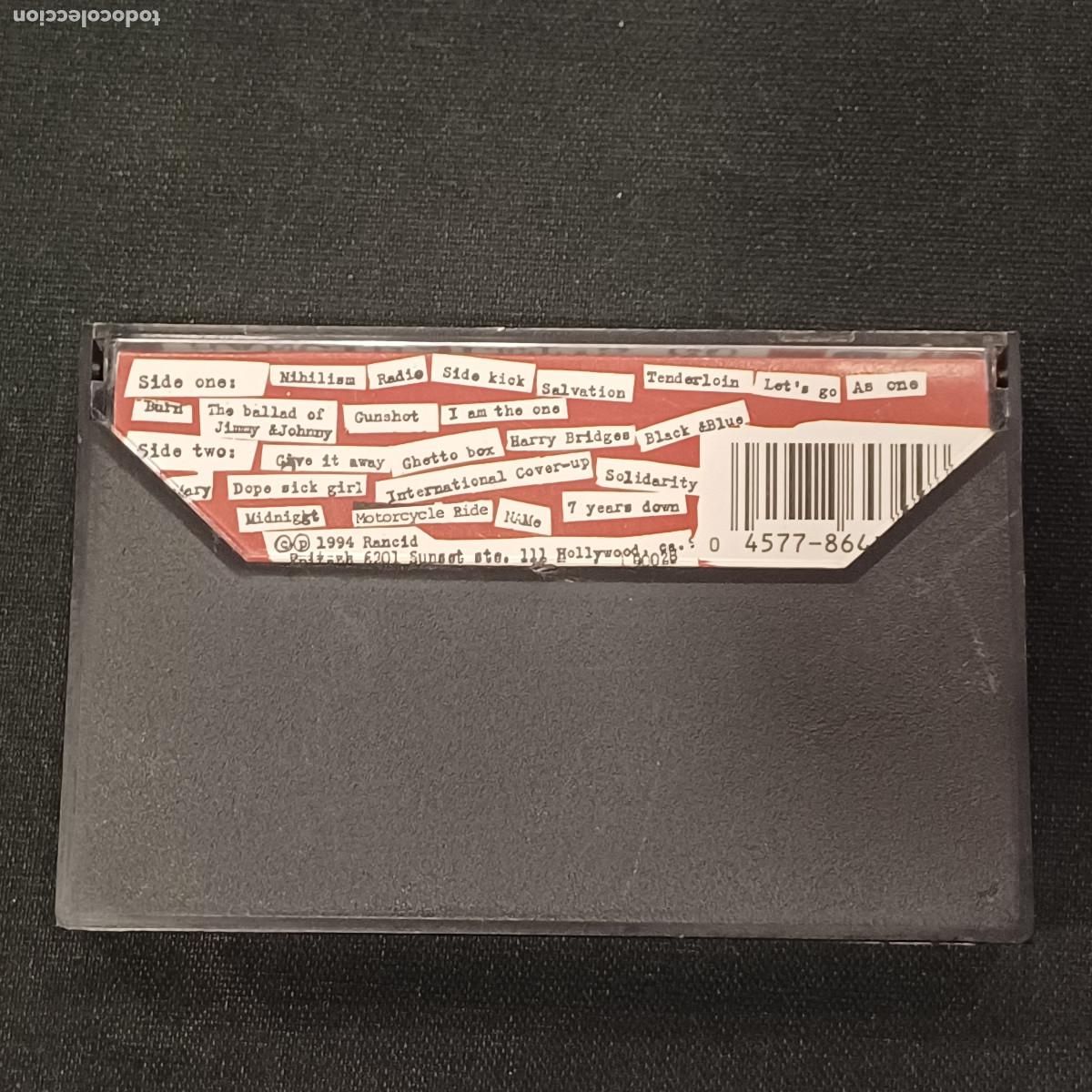Casetes antiguos: RANCID/LETS GO/CASETE PUNK. - Foto 3