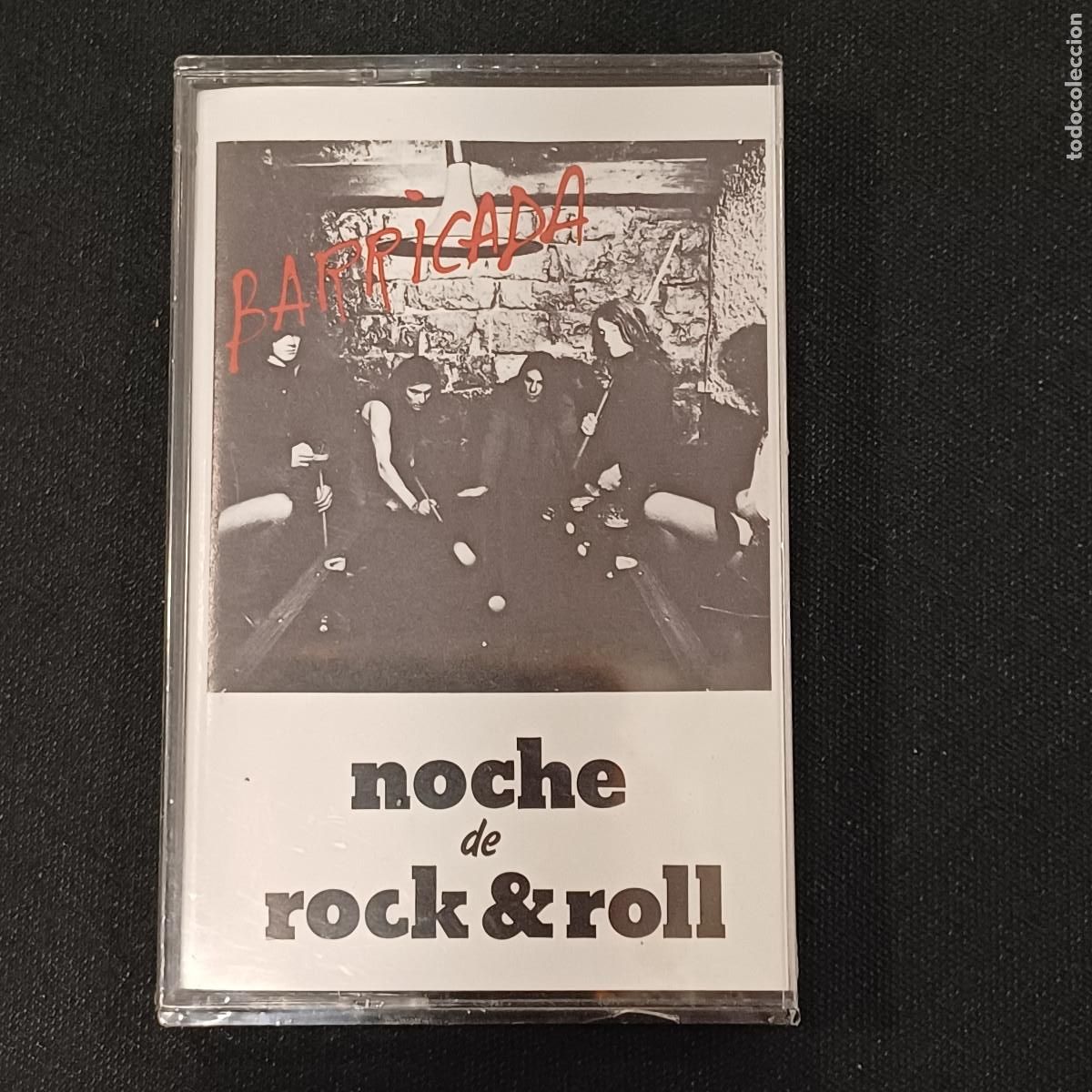 Casetes antiguos: BARRICADA/NOCHES DE ROCK & ROLL/CASETE PRECINTADA&iexcl;&iexcl;&iexcl;&iexcl;.