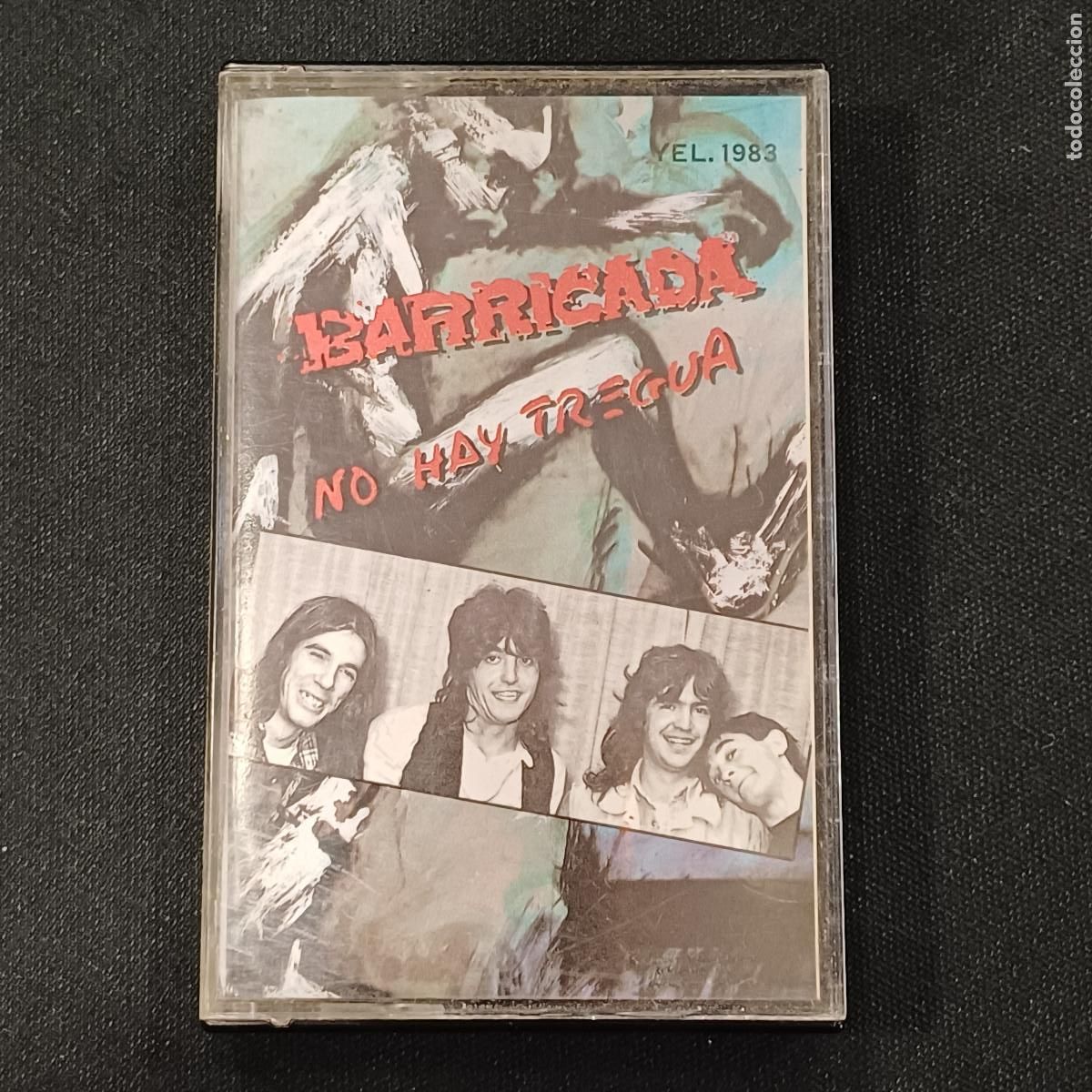 Casetes antiguos: BARRICADA/NO HAY TREGUA/CASETE.