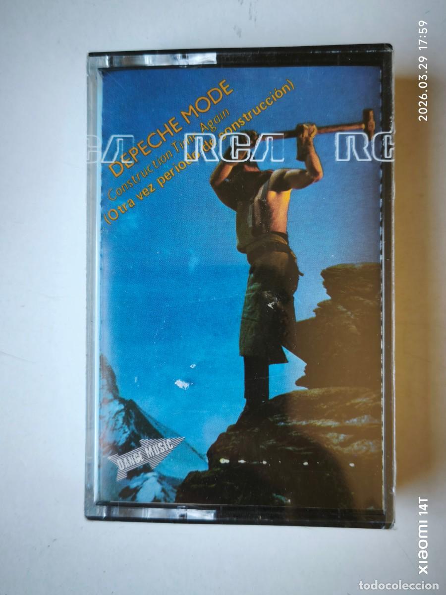 Casetes antiguos: DEPECHE MODE-CONSTRUCTION TIME AGAIN (RCA SPK 1-7440) CASETE