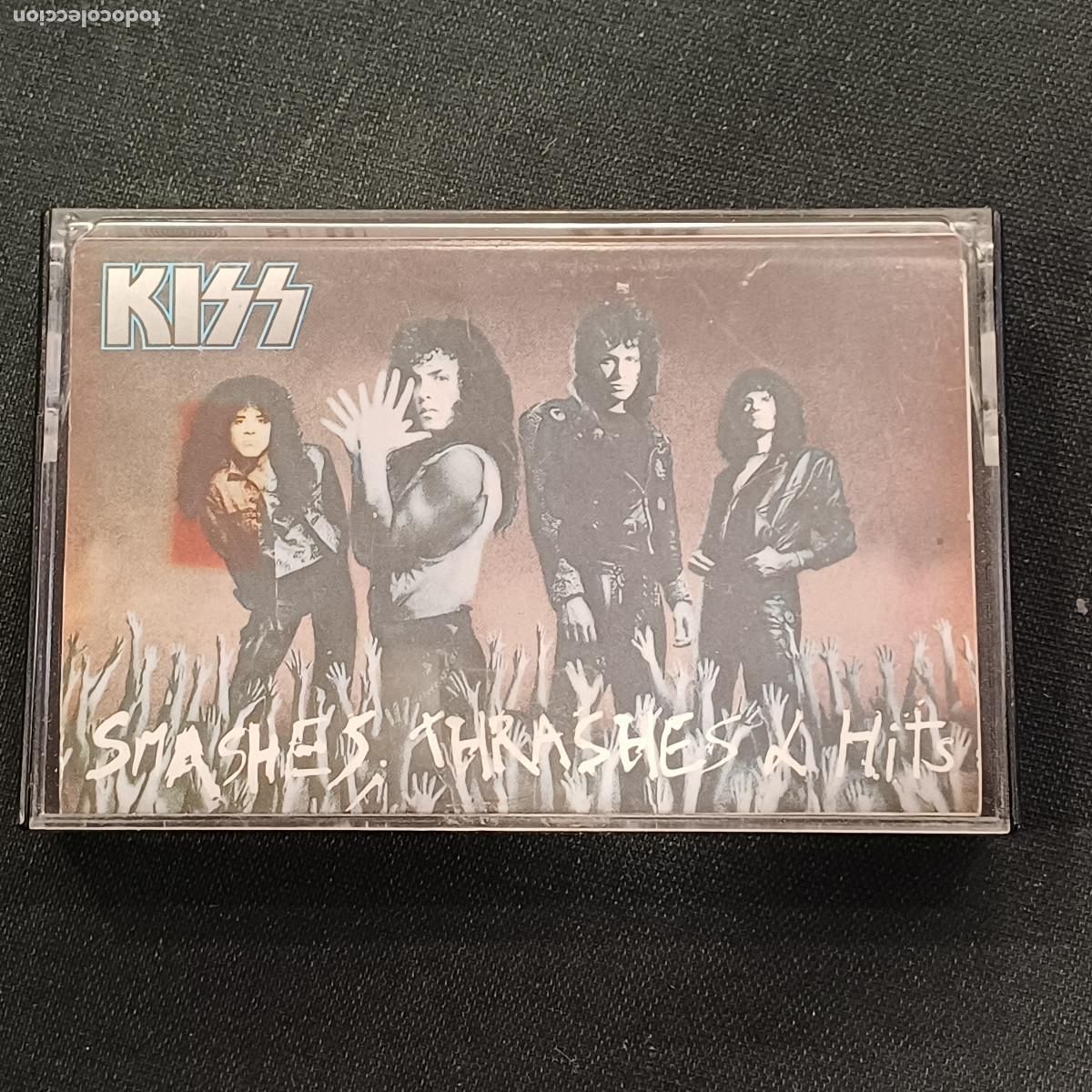 Casetes antiguos: KISS/SMASHES,THRASHES & HITS/CASETE METAL.