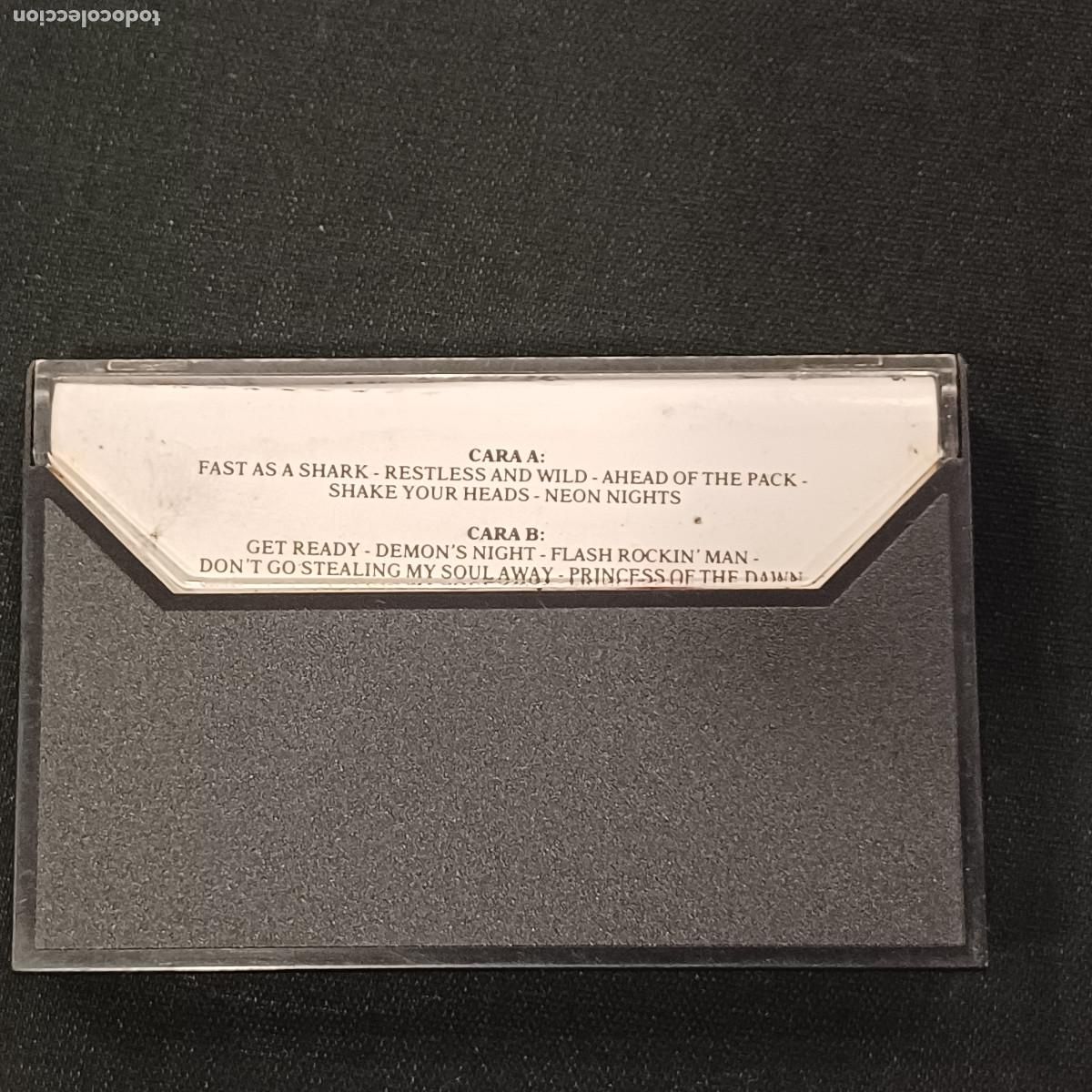 Casetes antiguos: ACCEPT/RESTLESS AND WILD/CASETE METAL. - Foto 3