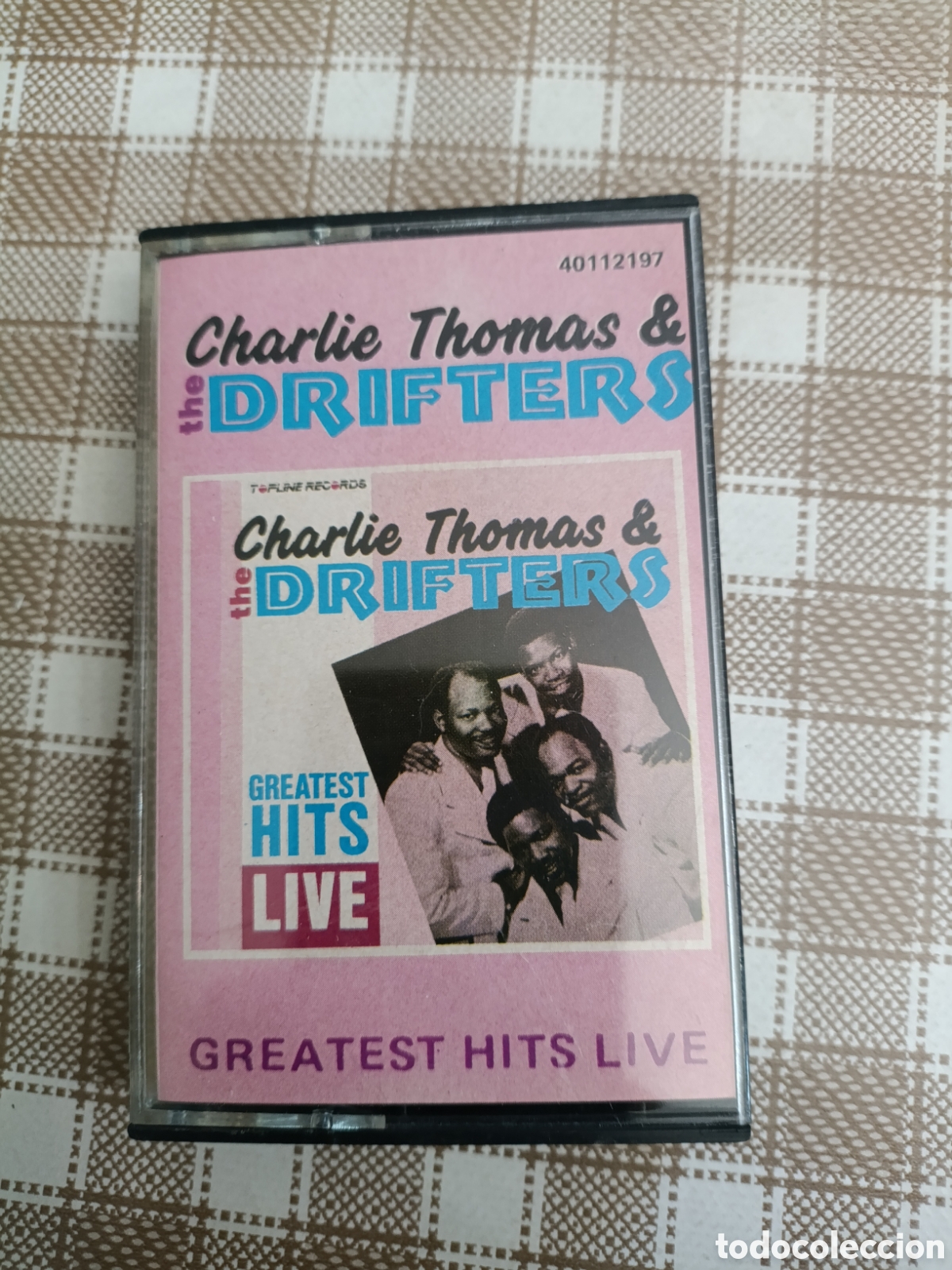Casetes antiguos: CHARLIE THOMAS Y THE DRIFTERS [ CINTA CASSETE ]