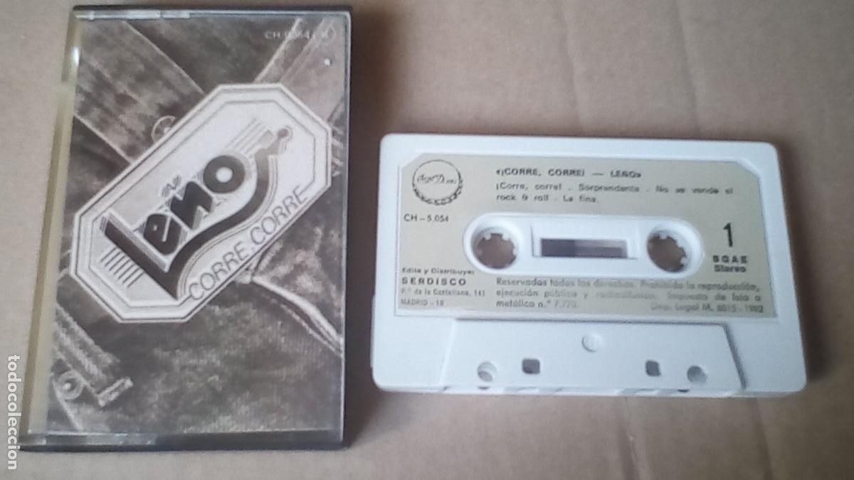 Casetes antiguos: Le&ntilde;o &lrm;&ndash; Corre, Corre. 1982 - Foto 1