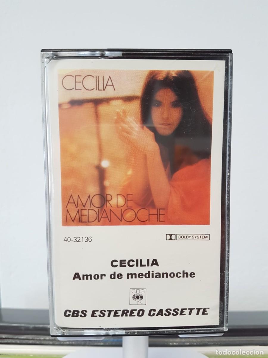 Casetes antiguos: Cecilia - Amor de Medianoche (Cassette) - Foto 1