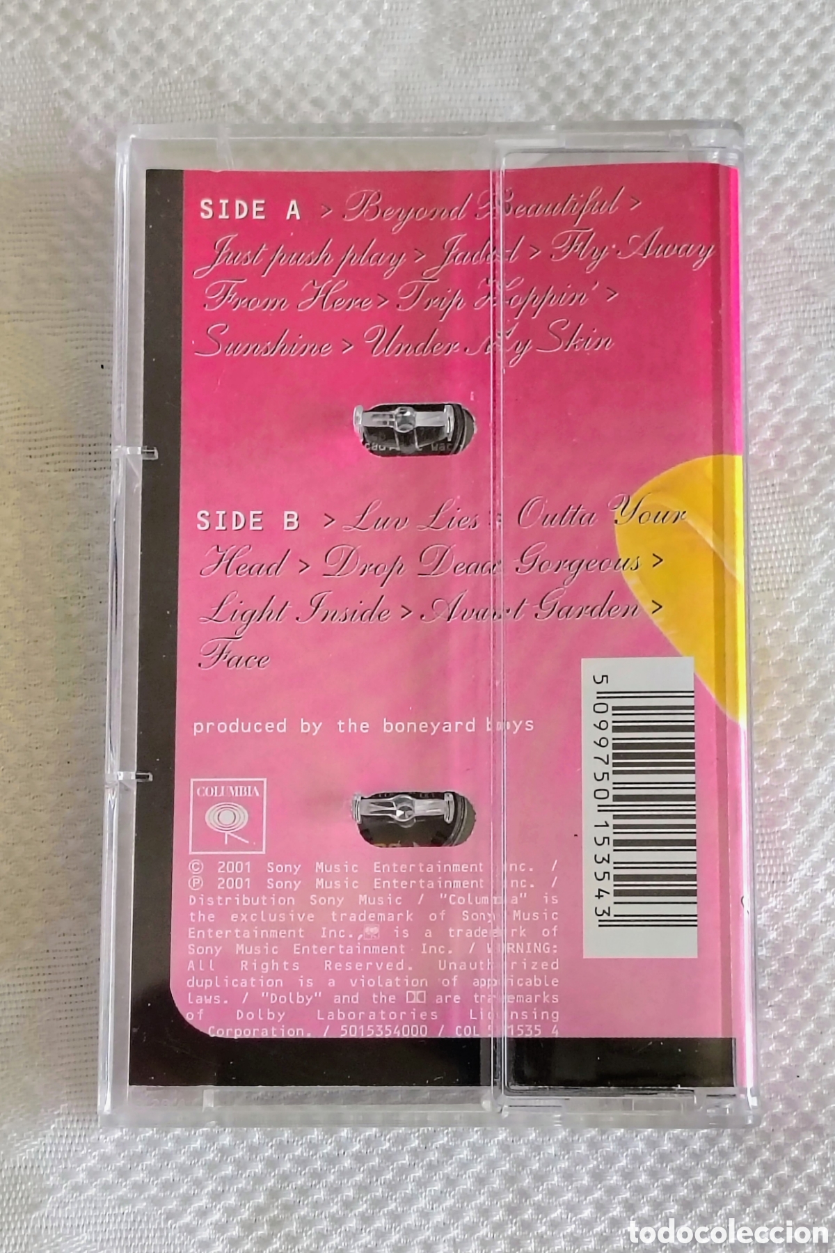 Casetes antiguos: Casete - Aerosmith *Just Push Play* 2001 - Foto 2