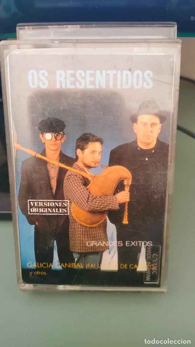 Casetes antiguos: OS RESENTIDOS. GRANDES &Eacute;XITOS - Foto 1
