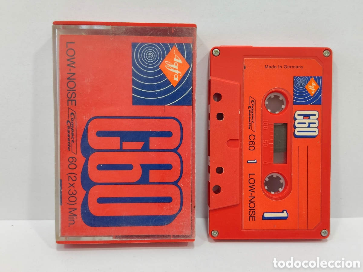 Casetes antiguos: CINTA CASSETTE AGFA C-60 IDEAL COLECCI&Oacute;N