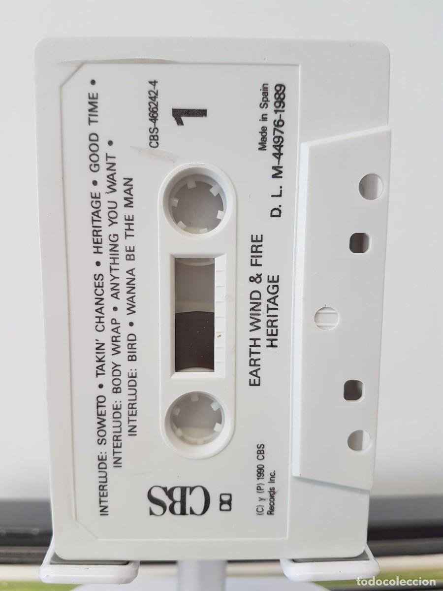 Casetes antiguos: Earth, Wind & Fire - Heritage (Cassette) - Foto 3