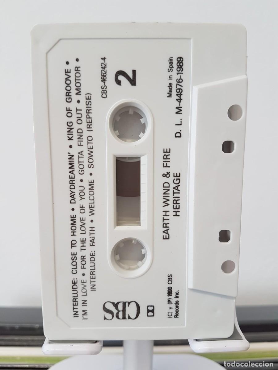 Casetes antiguos: Earth, Wind & Fire - Heritage (Cassette) - Foto 4
