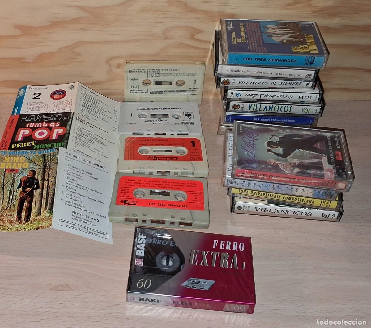Casetes antiguos: Lote de casetes variados - Foto 1