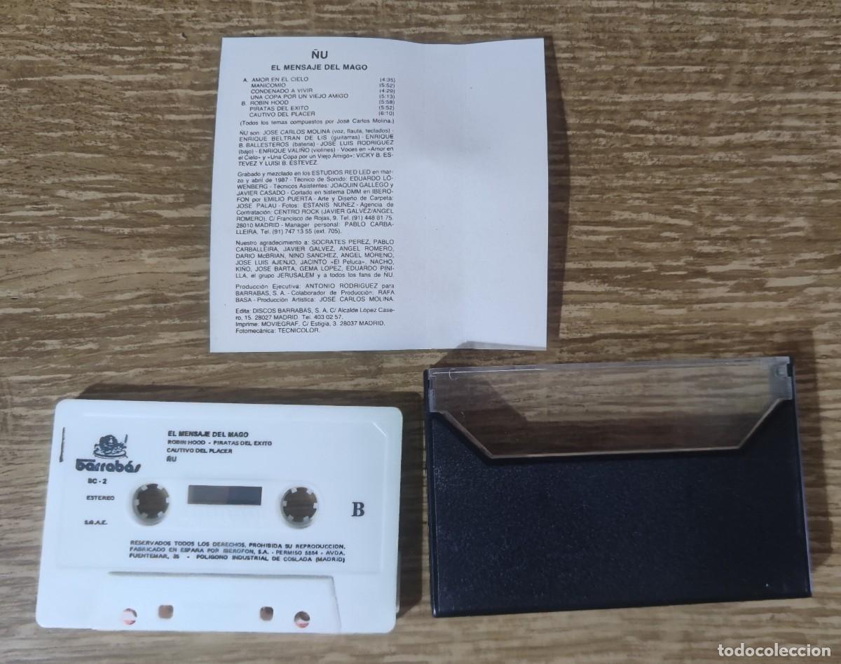 Casetes antiguos: Cassette &Ntilde;u - El mensaje del mago (1987) - Foto 3