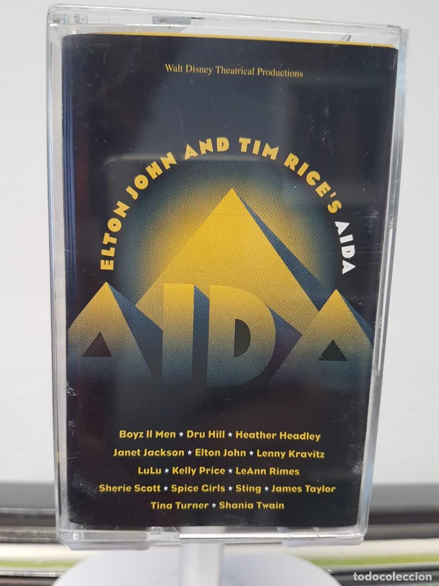 Casetes antiguos: Elton John and Tim Rices - Aida (Cassette) - Foto 1