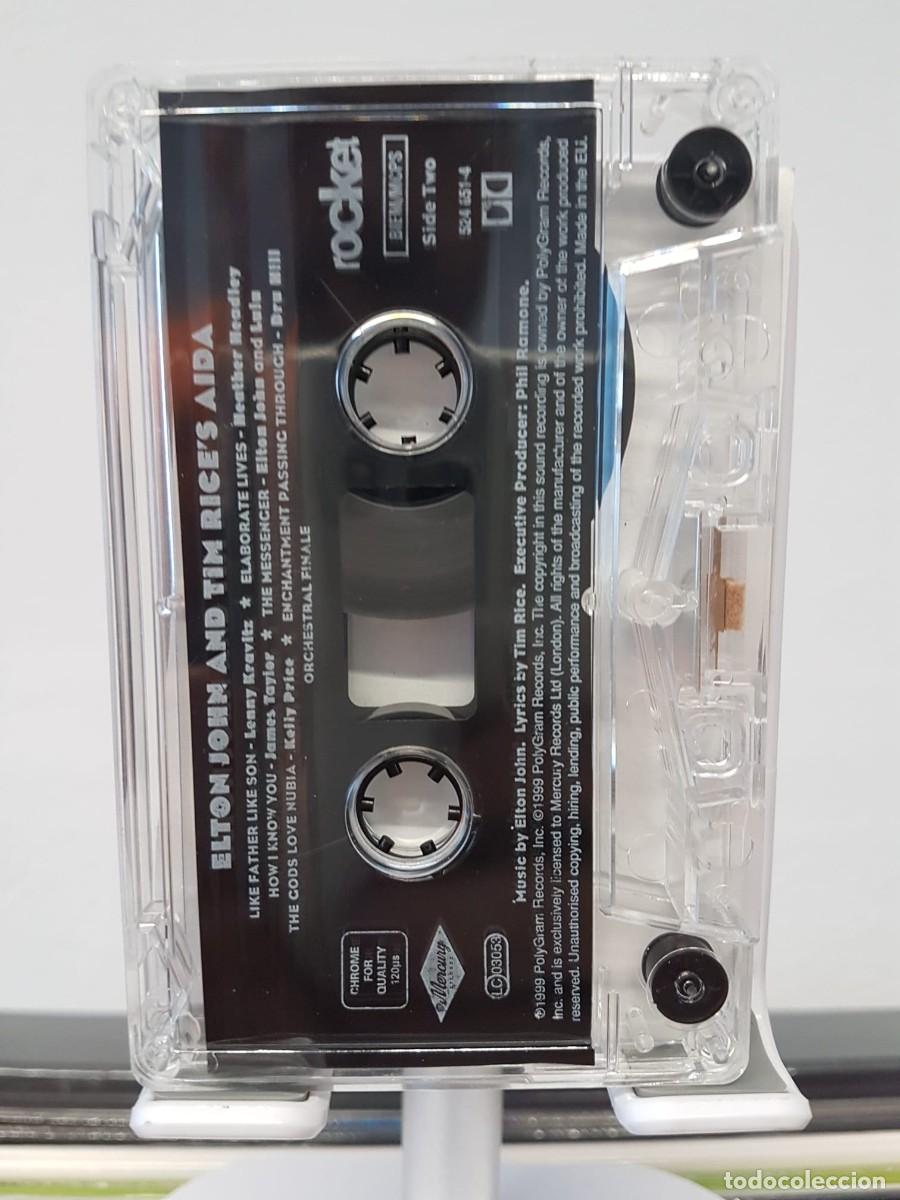 Casetes antiguos: Elton John and Tim Rices - Aida (Cassette) - Foto 4