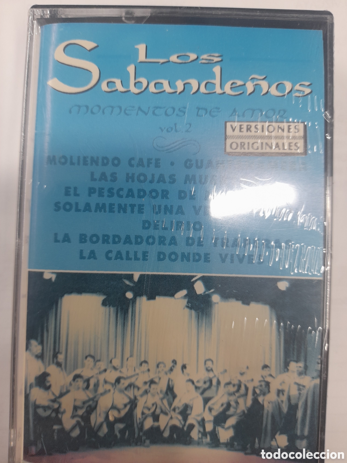 Casetes antiguos: LOS SABANDE&Ntilde;OS. Momentos de amor