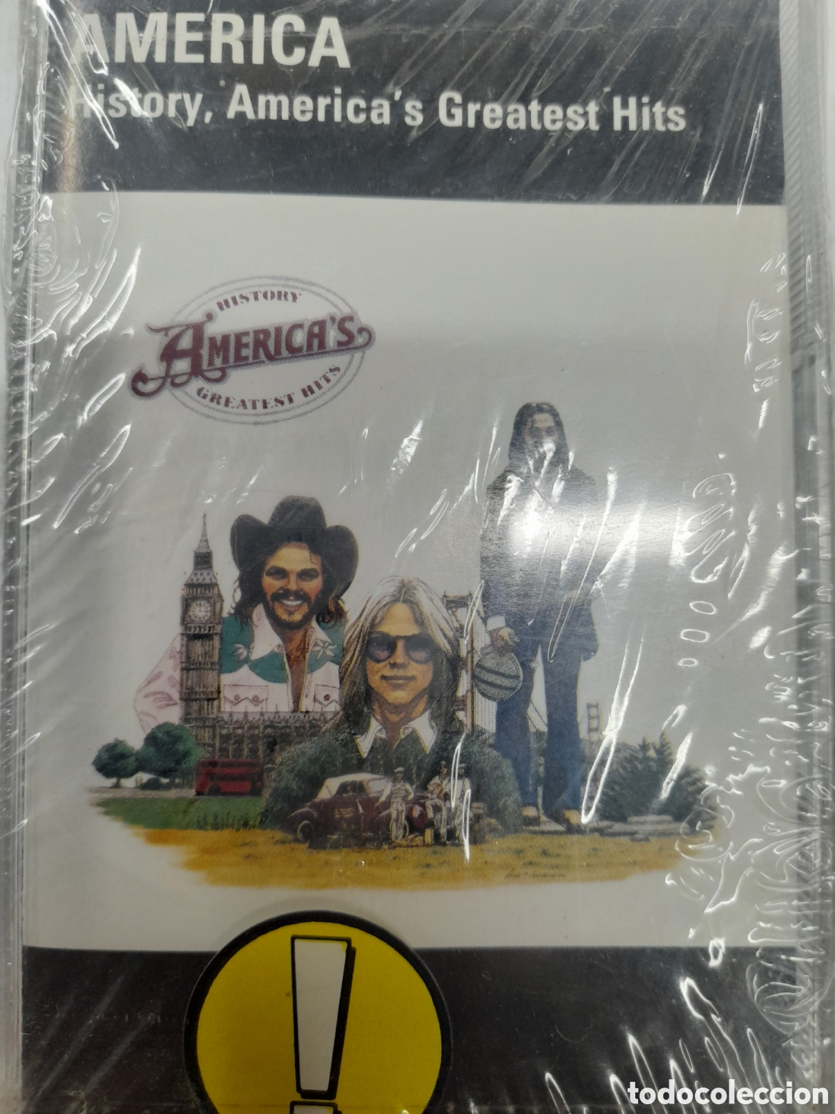 Casetes antiguos: AMERICA. History, America's, Greatest Hits.