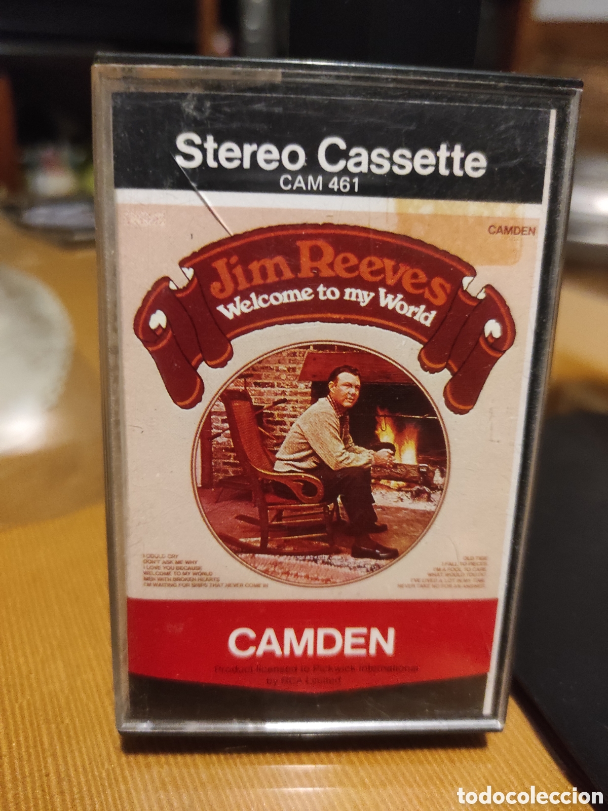 Casetes antiguos: Jim Reeves Welcome To My World. Casete