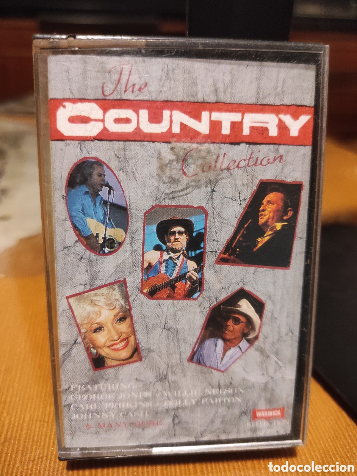 Casetes antiguos: The Country Collection - Johnny Cash / Dolly Parton / Billie Jo Spears- Casete