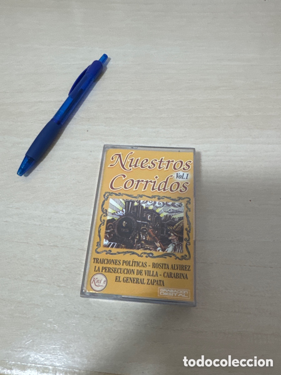 Casetes antiguos: CASETE NUESTROS CORRIDOS VOL.1 1998 - Foto 1