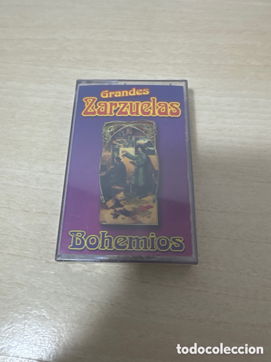 Casetes antiguos: CASETE GRANDES ZARZUELAS BOHEMIOS NUEVA