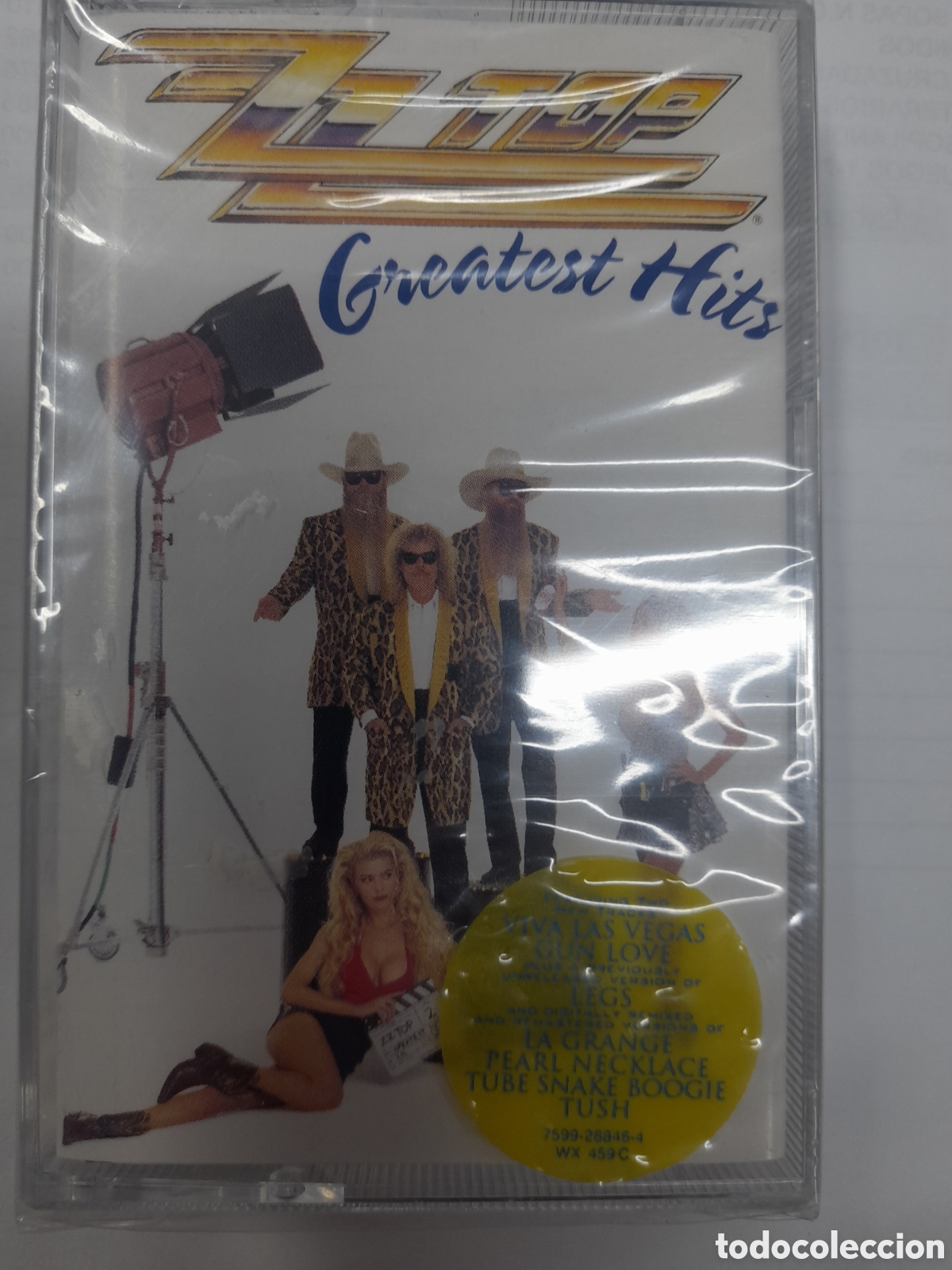 Casetes antiguos: ZZ POP. GREATEST HITS.
