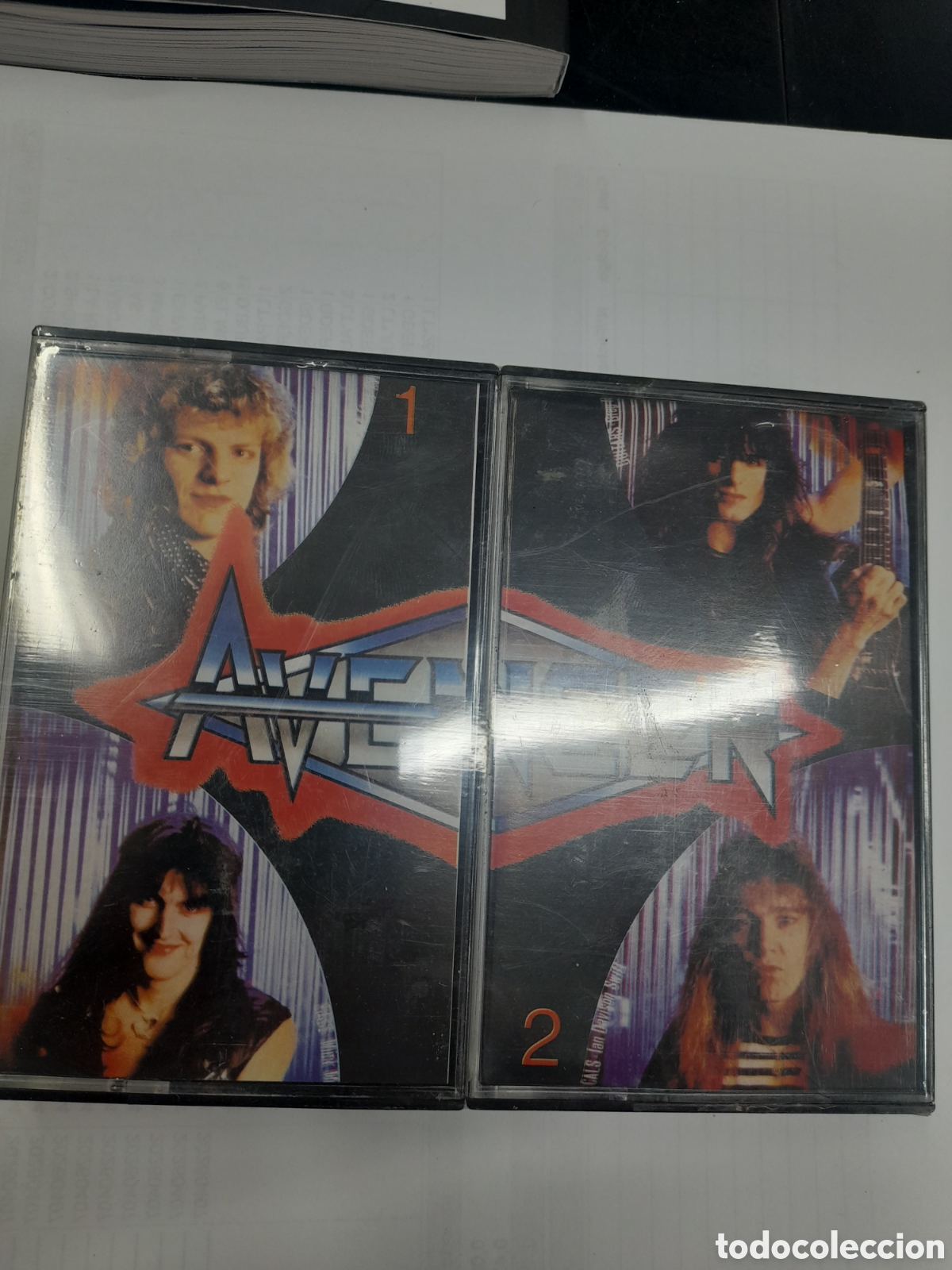 Casetes antiguos: AVENGER. BLOOD SPORTS.