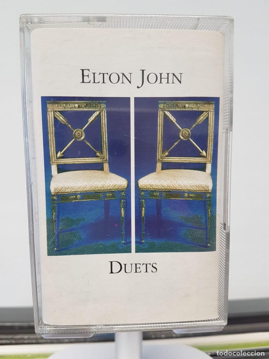 Casetes antiguos: Elton John - Duets (Cassette) - Foto 1