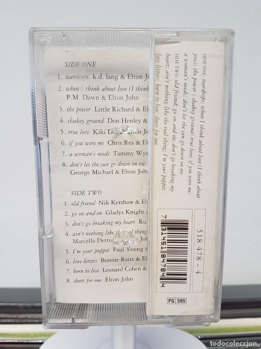 Casetes antiguos: Elton John - Duets (Cassette) - Foto 2