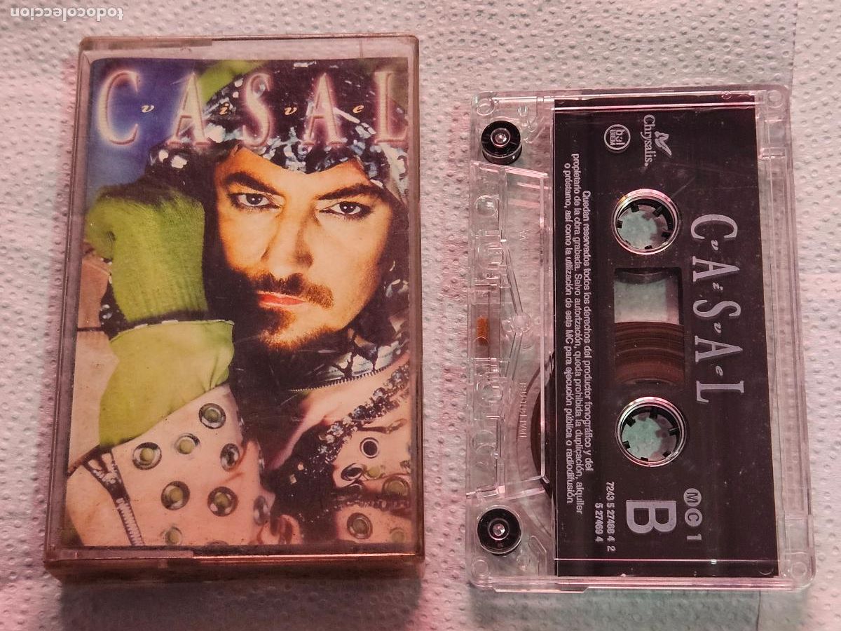 Casetes antiguos: CASETE 1 - TINO CASAL VIVE - Chrysalis