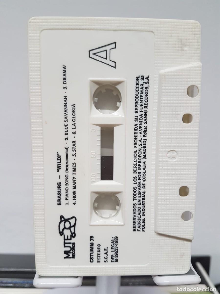 Casetes antiguos: Erasure - Wild! (Cassette) - Foto 3