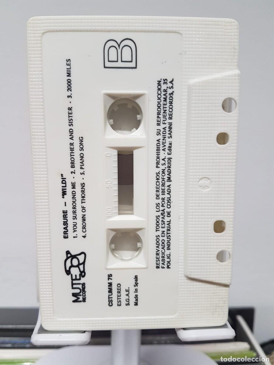 Casetes antiguos: Erasure - Wild! (Cassette) - Foto 4