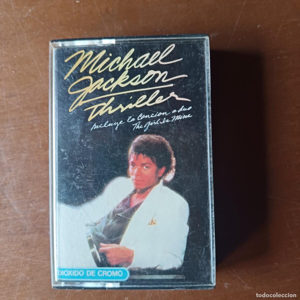 Casetes antiguos: THRILLER MICHAEL JACKSON. CASETTE - Foto 1
