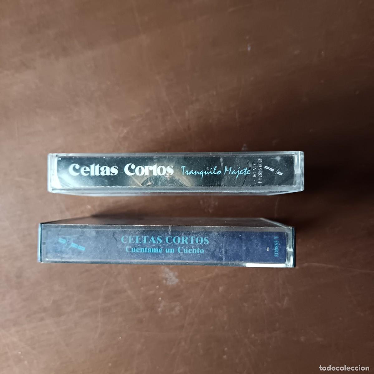 Casetes antiguos: LOTE CASETTE CELTAS CORTOS - Foto 2