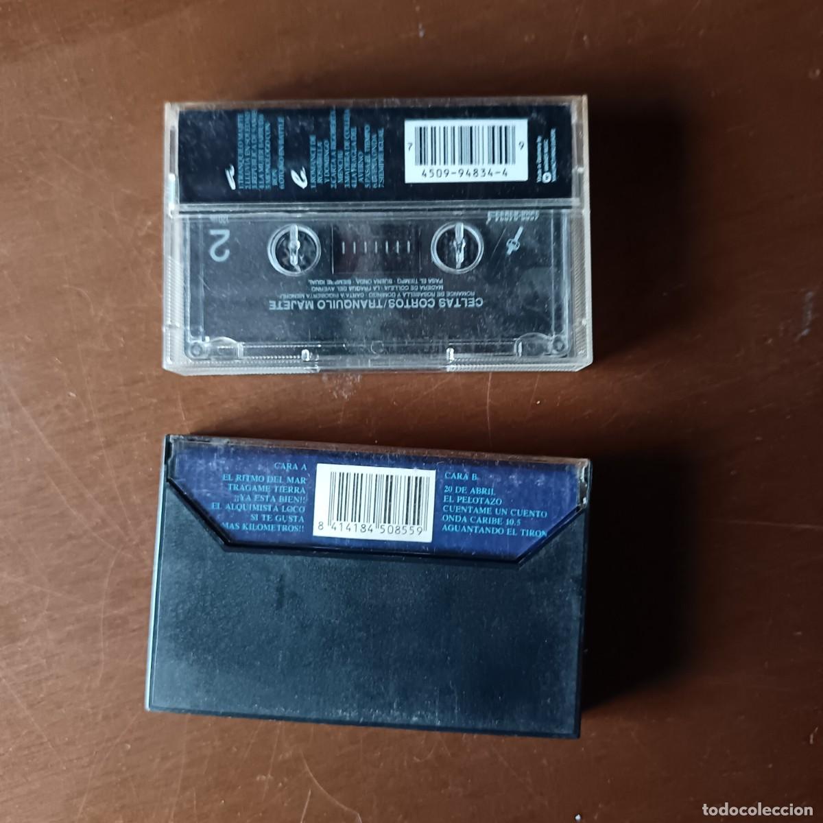 Casetes antiguos: LOTE CASETTE CELTAS CORTOS - Foto 3