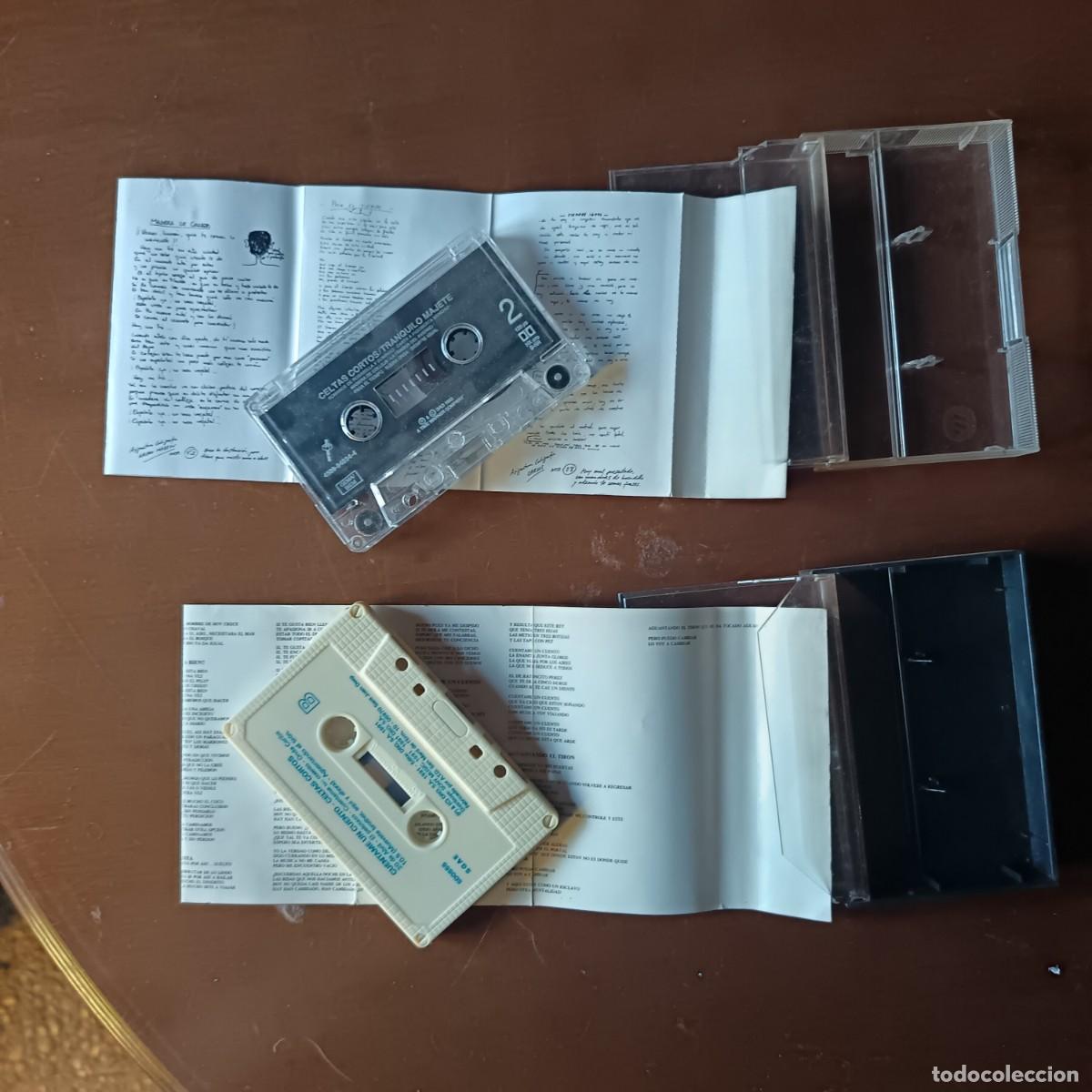 Casetes antiguos: LOTE CASETTE CELTAS CORTOS - Foto 4