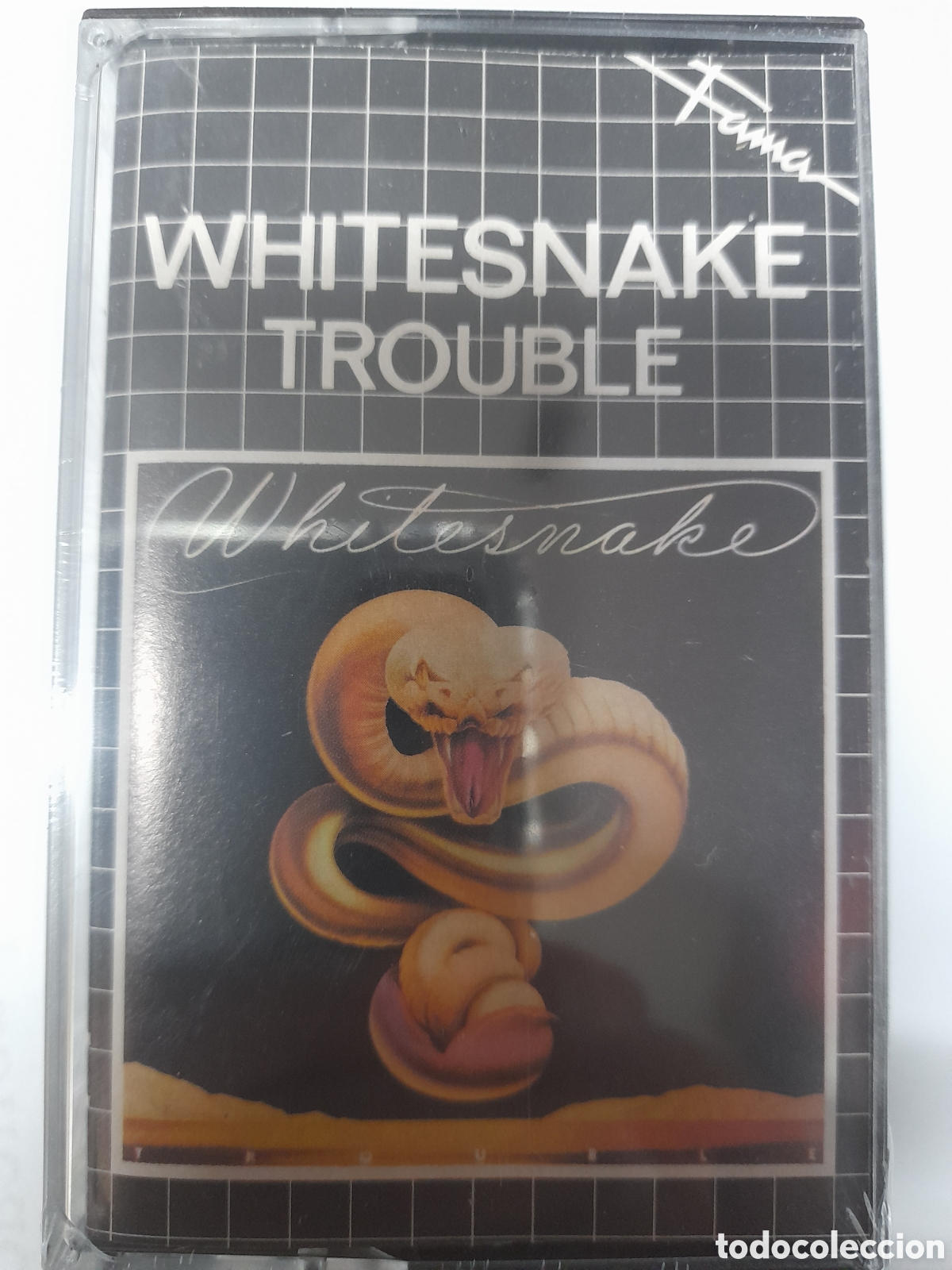 Casetes antiguos: WHITESNAKE. TROUBLE. - Foto 1