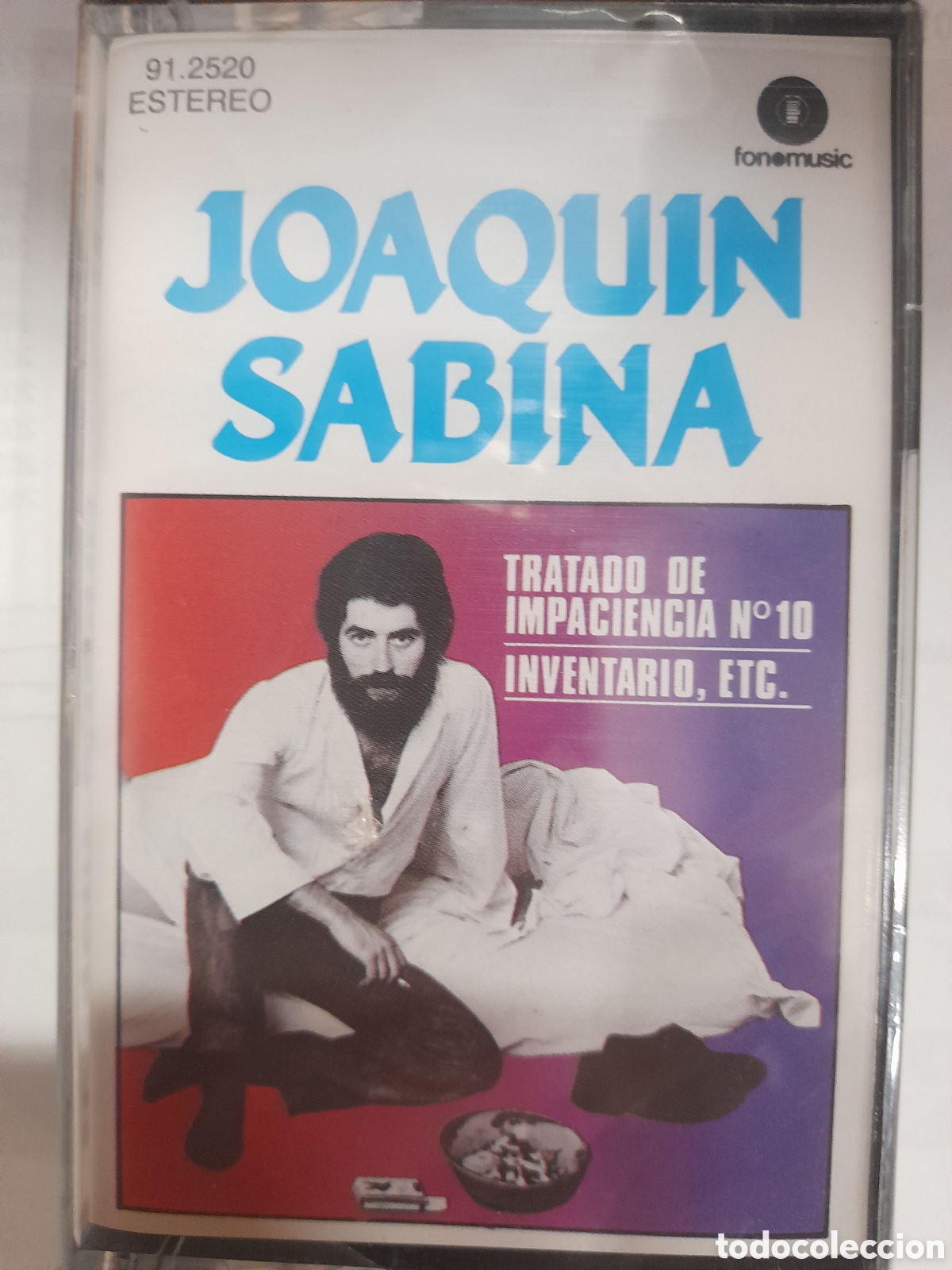 Casetes antiguos: JOAQUIN SABINA. Tratado Impaciencia N&deg;10.