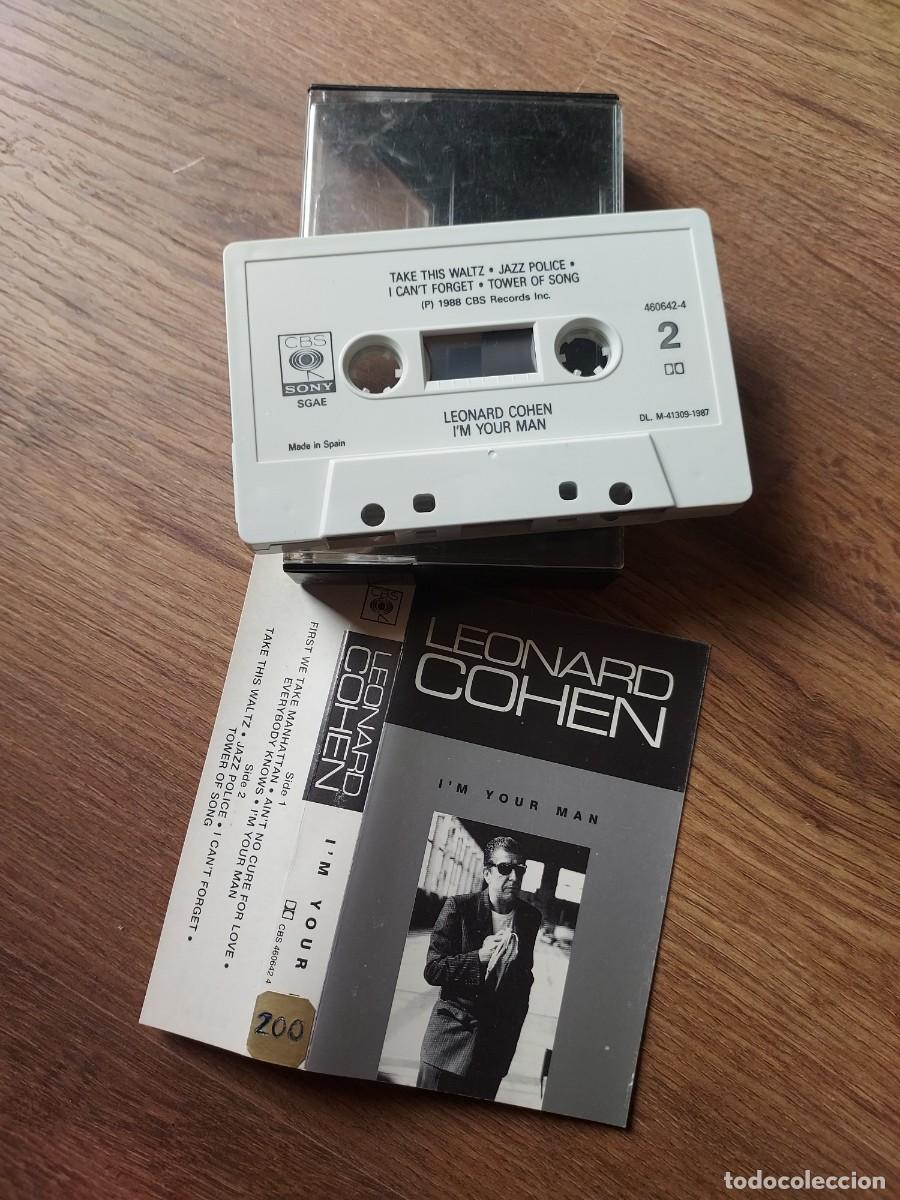 Casetes antiguos: Cassette leonard cohen im your man - Foto 1