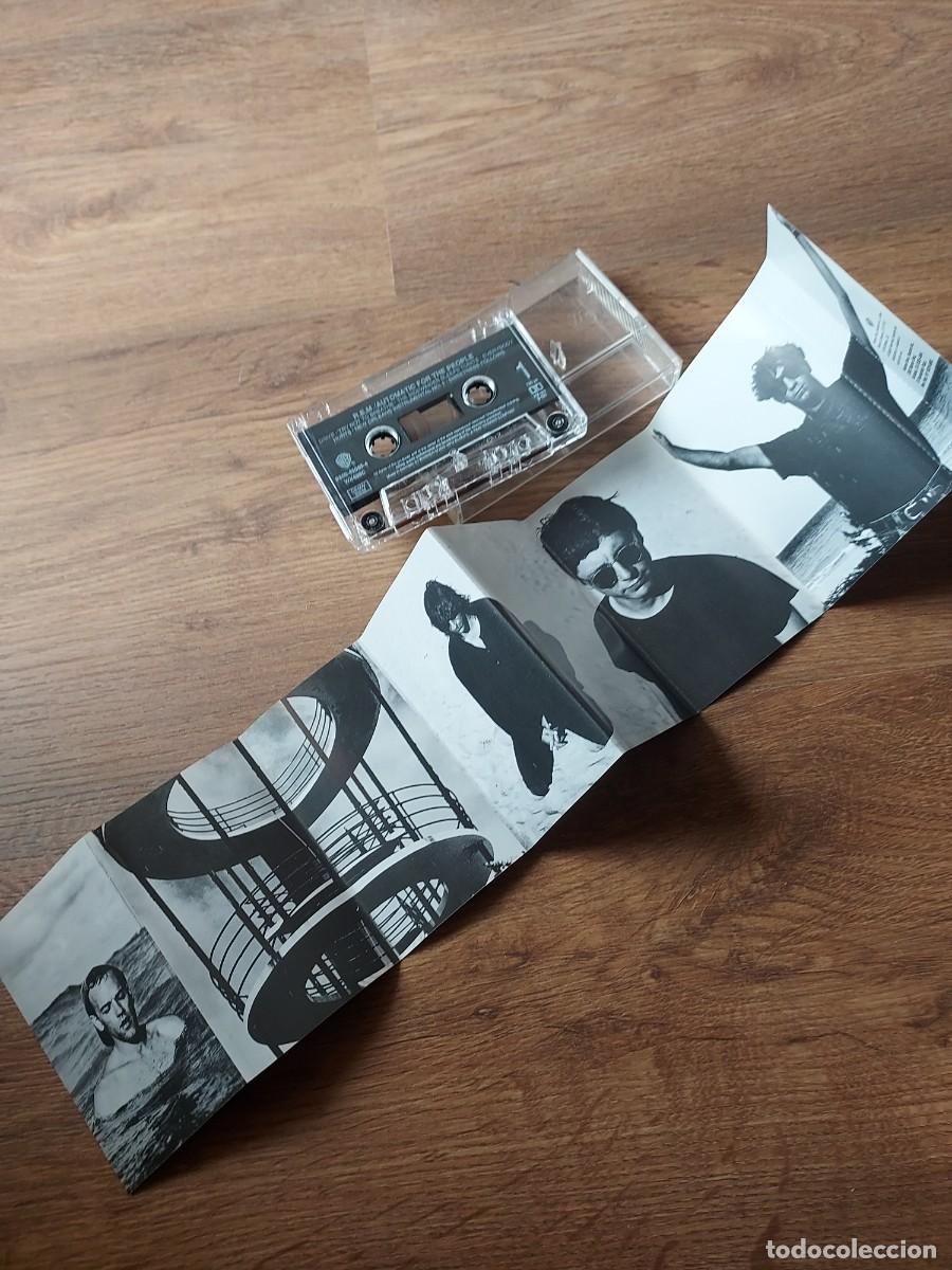 Casetes antiguos: Cassette r.e.m. rem automatic for the people - Foto 2
