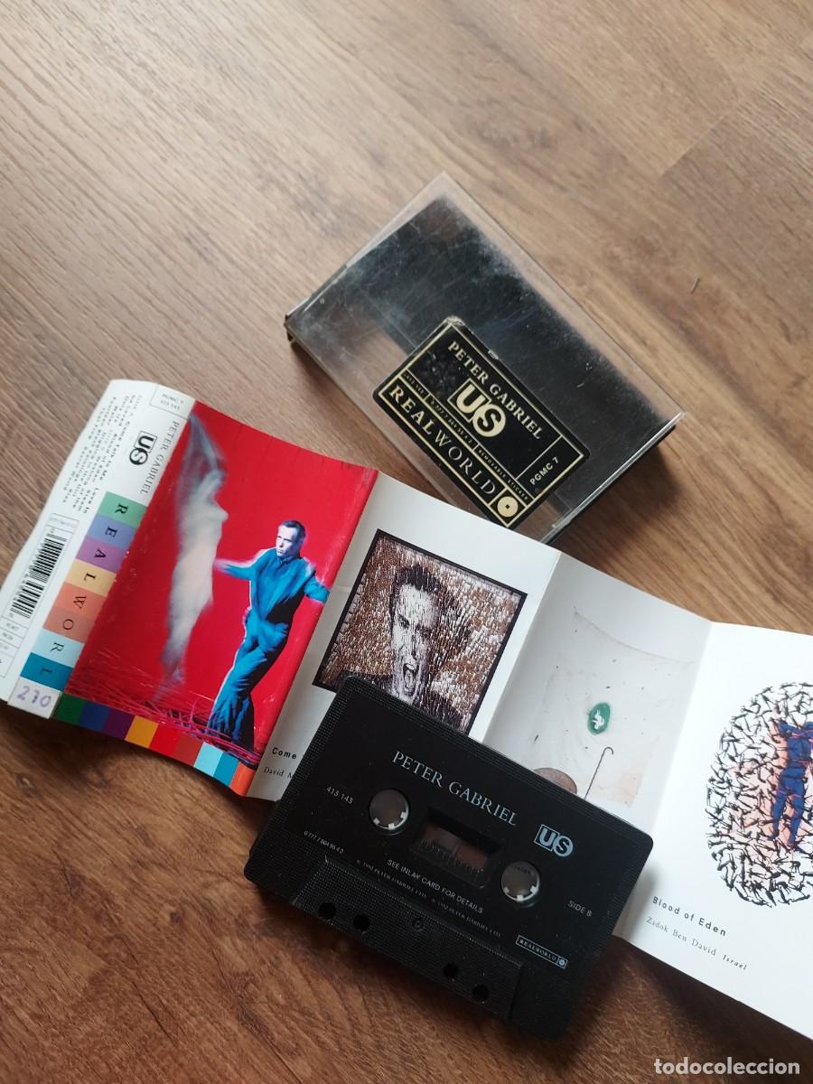 Casetes antiguos: Cassette peter Gabriel real wordl - Foto 1