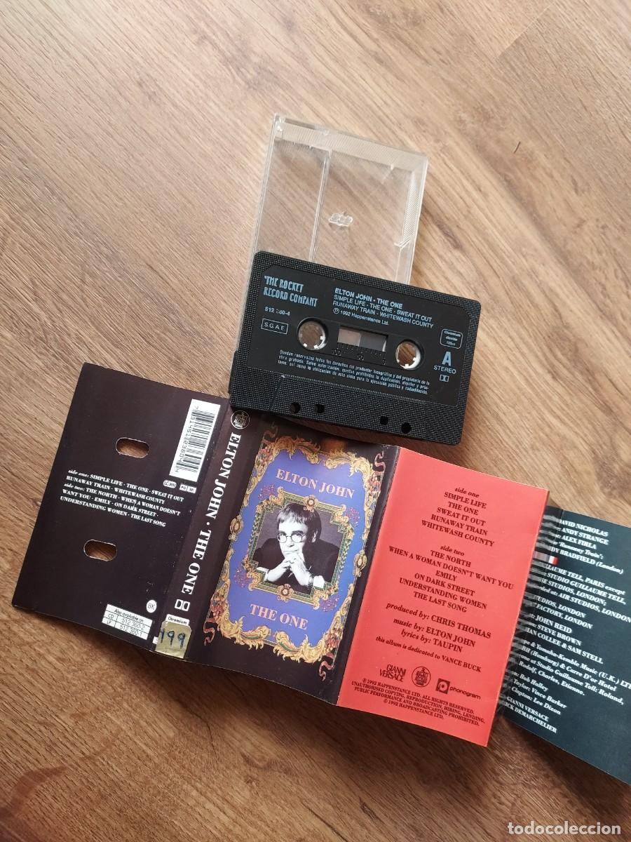 Casetes antiguos: Cassette elton john the one - Foto 1