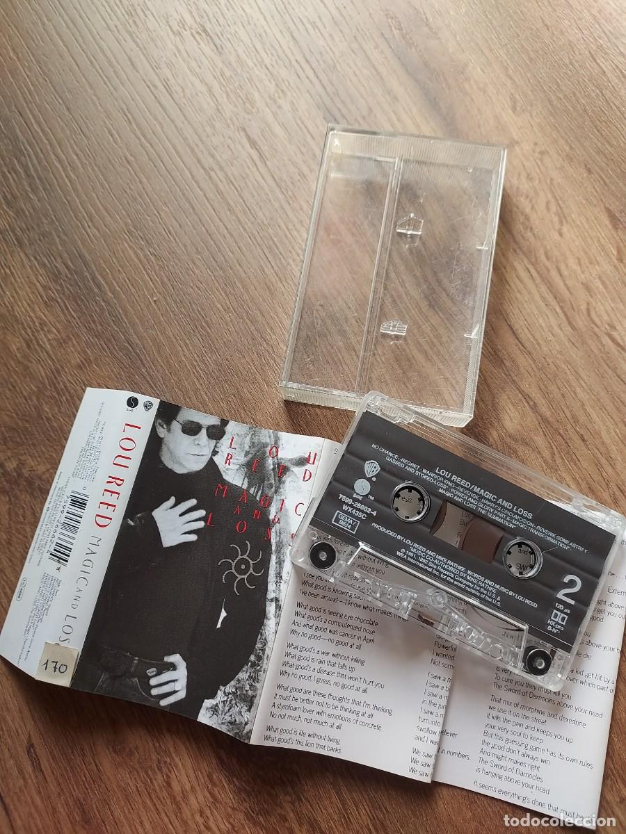 Casetes antiguos: Cassette lou reed magic and loss - Foto 1