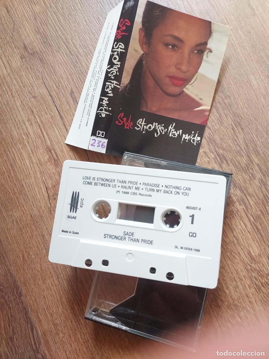 Casetes antiguos: Cassette sade stronger than pride - Foto 1