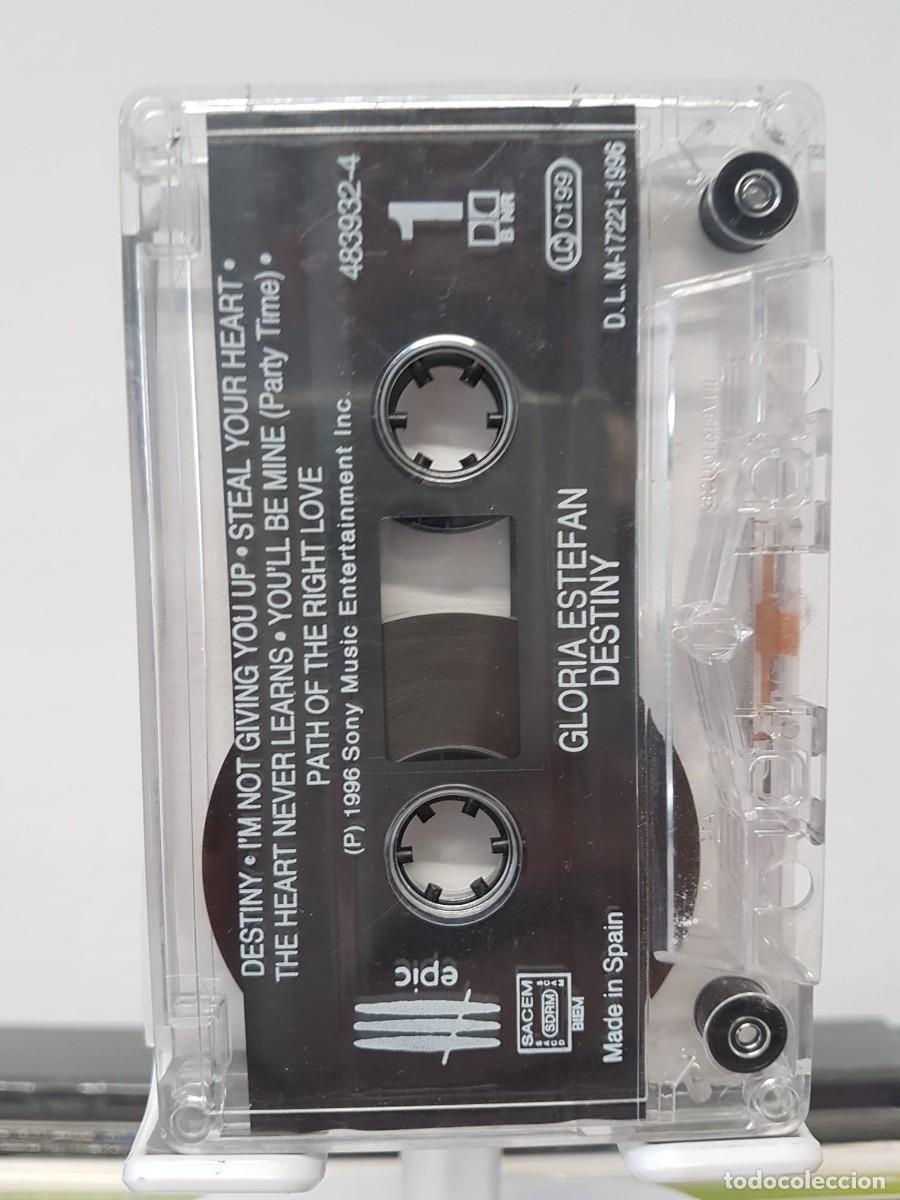 Casetes antiguos: Gloria Estevan - Destiny (Cassette) - Foto 3