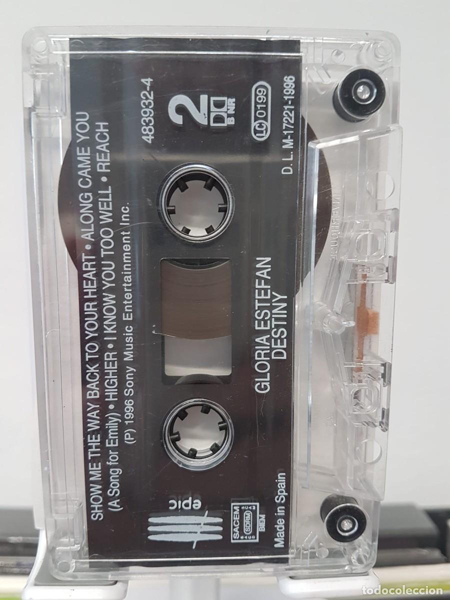 Casetes antiguos: Gloria Estevan - Destiny (Cassette) - Foto 4