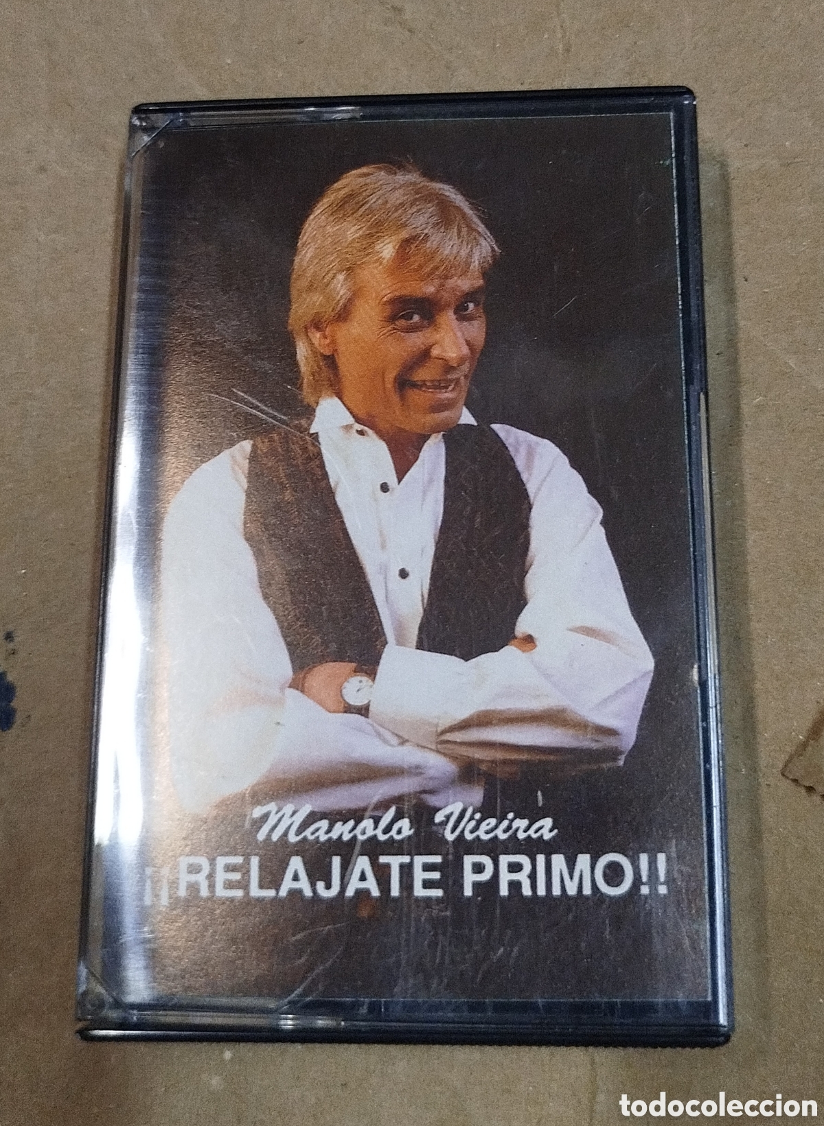 Casetes antiguos: Manolo Vieira - &iexcl;&iexcl; Rel&aacute;jate primo !!. CASSETTE