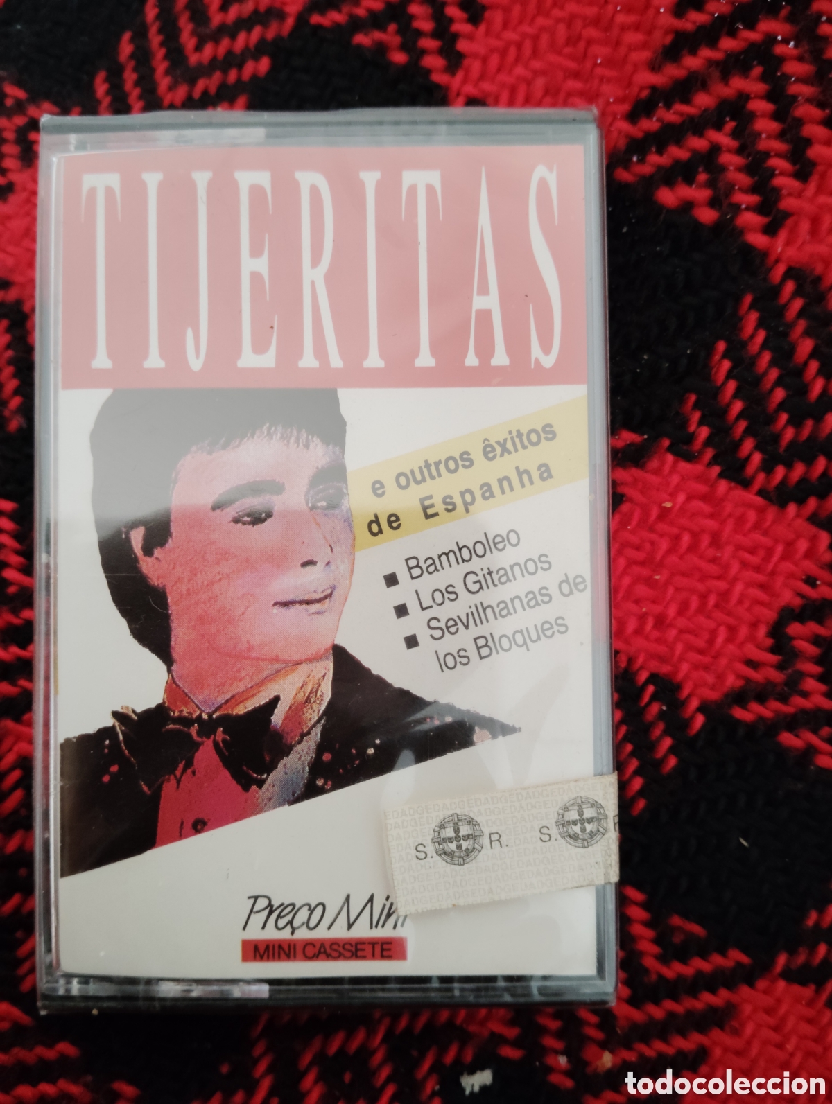 Casetes antiguos: TIJERITAS - E OUTROS EXITOS DE ESPANHA , 1988 / CASETE NUEVA Y PRECINTADA / RUMBA , ITALO DISCO.