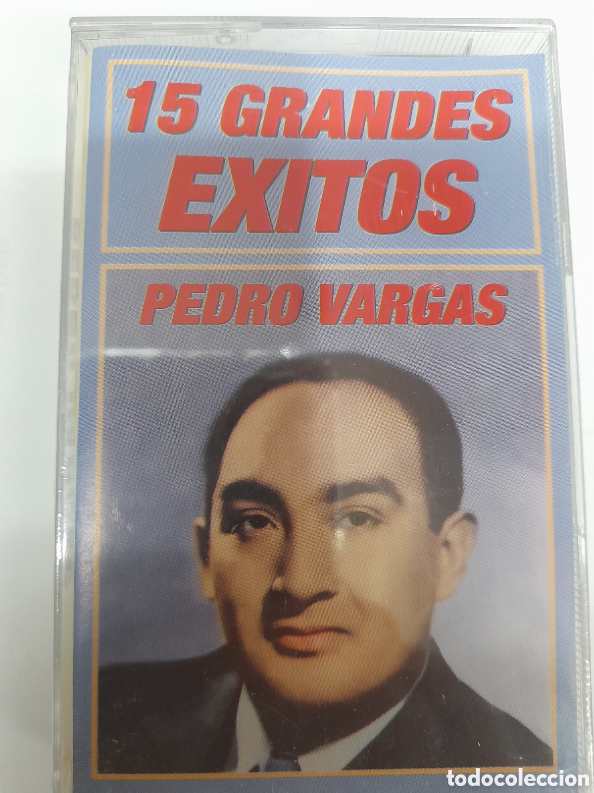 Casetes antiguos: PEDRO VARGAS. 15 Grandes &Eacute;xitos.